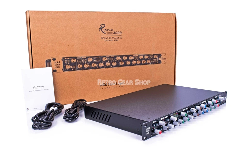Solid State Logic SSL Revival 4000 Signature Analogue Channel Strip In-stock - Image 4 of 4