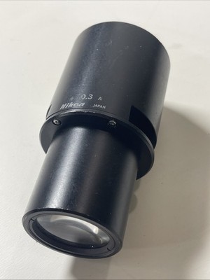Nikon Microscope 0.3 A Phase Contrast Condensor
