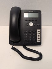 Snom D715 VoIP SIP Desk Phone Black PoE Grayscale LCD Business IP Phone -