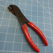 Snap-On Tools USA 208BCP Battery Terminal Pliers Side Mount Angle Nose, Red Grip