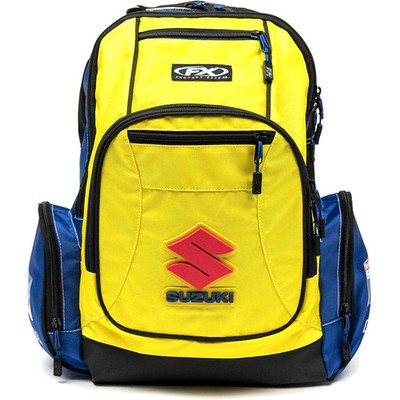 Factory Effex Suzuki Premium Backpack - Yellow 23-89400