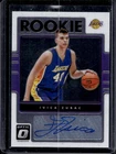 Ivica Zubac 2016-17 Donruss Optic #26 Rookie Auto