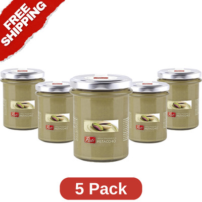 Premium Sicilian Pistachio Cream Spread   7.05 oz | 45% Pistachio | No Palm Oil