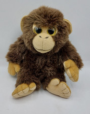 TY Inc 2011 Brownie the Monkey Approx 27cm tall