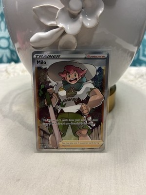Pokémon Milo Full Art Trainer 190/192 Swsh02 Rebel Clash Ultra Rare Holo