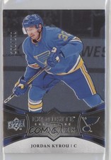 2018 Upper Deck Ice Exquisite Collection Platinum Rookies /299 Jordan Kyrou xp6