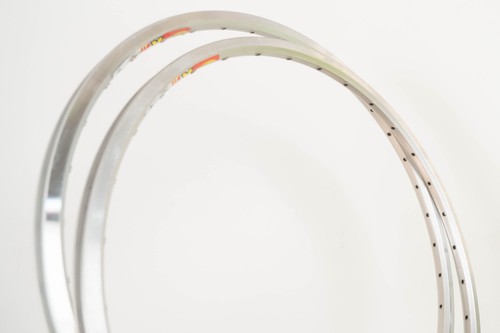 NOS MAVIC X517 SUP CLINCHER RIMS 26" 36 32 VINTAGE MTB MOUNTAIN BIKE SILVER - 第 6/8 張圖片