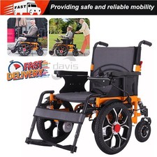 500W All Terrain Electric Wheelchair Foldable Electric Wheelchairs Mobility Aid