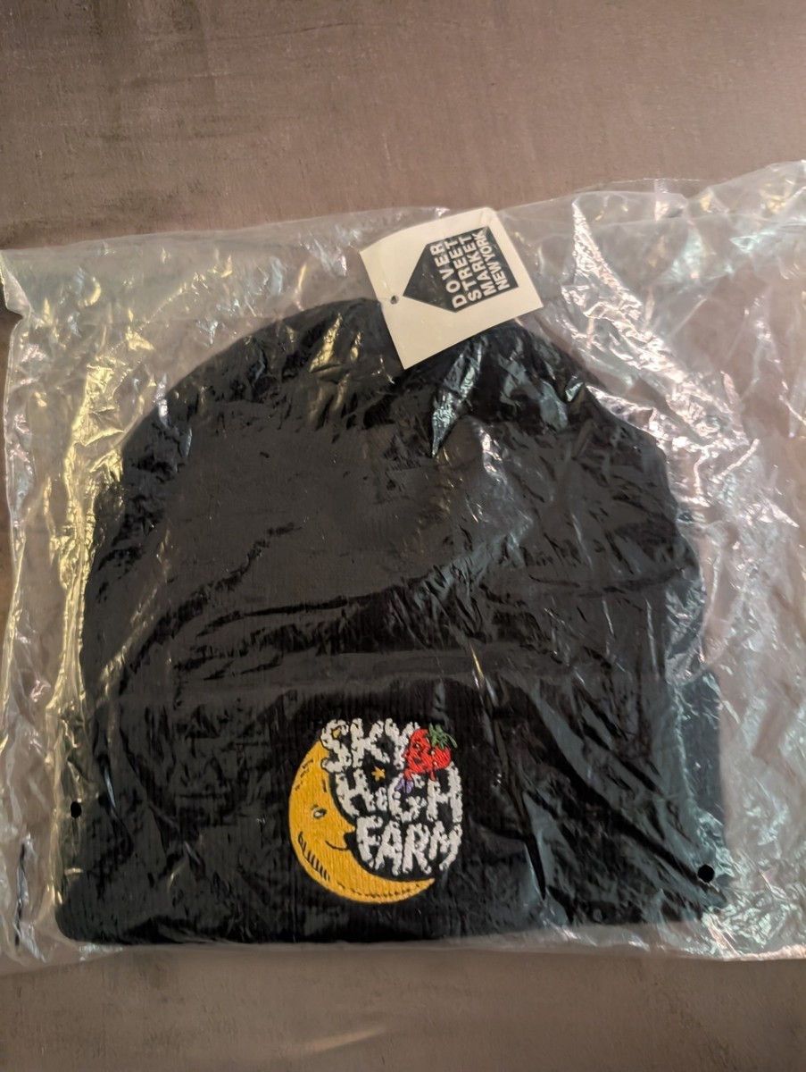 Supreme x Sky High Farm Beanie Black Rare Dover Street Market Only