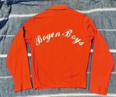 Original 1950s/60s Car Club Jacket Chain Stitch James Dean Style