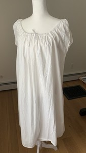 CIVIL WAR~VICTORIAN ERA STYLE- 100% WHITE COTTON CHEMISE