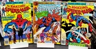 Amazing Spider-Man Newsstand Lot (3) #185, 186, 187,  Bronze Age Marvel FN/VF