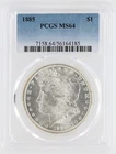 1885 Morgan Silver Dollar PCGS MS64 S$1 Philadelphia Minted No Reserve