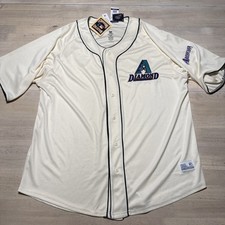 NEW Arizona Diamondbacks Cooperstown Collection Baseball Jersey Mens 2XL