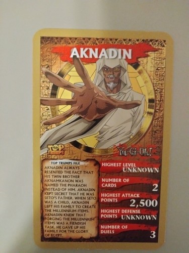 1996 Top Trumps Yu-Gi-Oh! (you pick) Magna single cards Free Ship - Picture 9 of 32