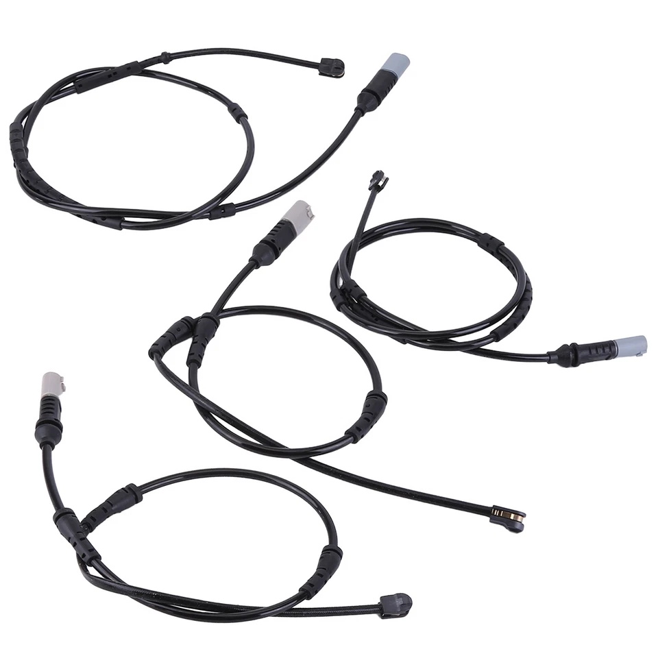 Sensor de desgaste de pastillas de freno delanteras traseras (paquete de 4) para BMW 328i xDrive 330i 320i 335i M4 Foto 3 de 4