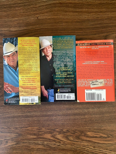 3 James Lee Burke Books Heartwood, Light World, Electric Mist Confederate Dead - Picture 4 of 11