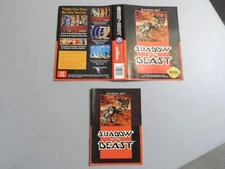 Shadow of the Beast Manual & Artwork Only, NO GAME/CASE! Original SEGA Genisis