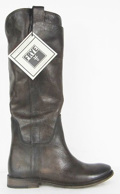 frye paige tall riding boot slate