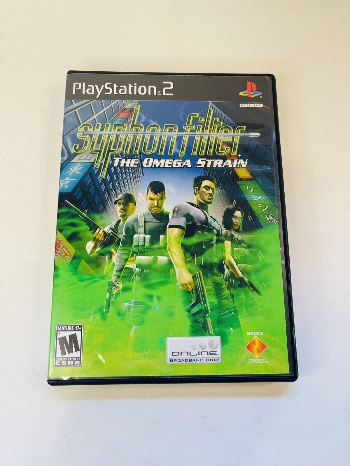 Syphon Filter: The Omega Strain GH - Sony Playstation 2 PS2 Complete in box  CIB