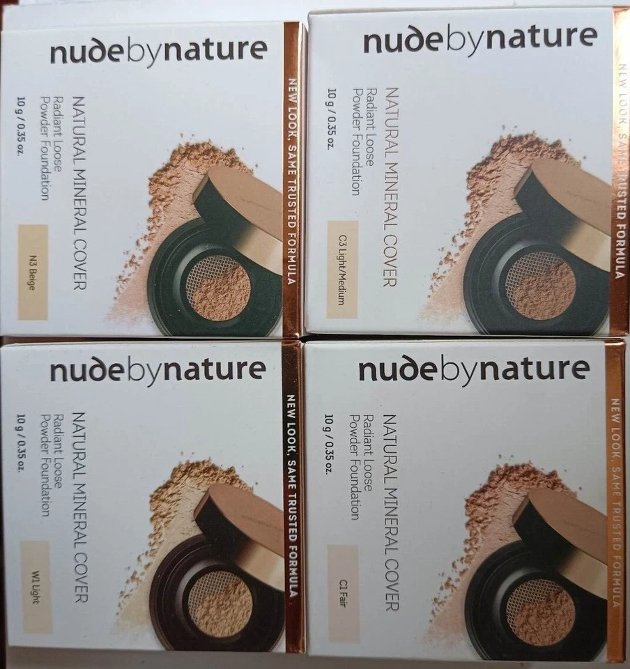 NUDE BY NATURE Radiant Loose Powder Foundation Mineral cover 10g nude by nature - Image 4 of 4