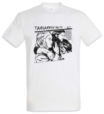 Targaryen Youth Herren T-Shirt Game Of Sonic Music TV Thrones Youth Jon Love