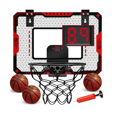 Basketball Hoop Indoor for 5 6 7 8 9 10+ Year Old Boys Kids, Mini