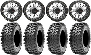 System 3 St 3 Machined 14 Wheels 32 Rampage Tires Honda Pioneer 1000 Talon Ebay