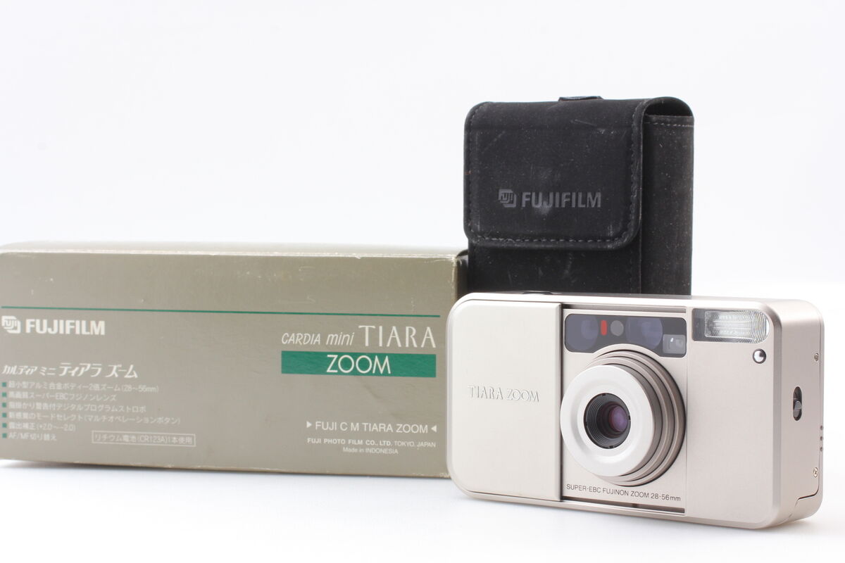 TOP MINT IN BOX Fujifilm CARDIA mini TIARA Zoom Point TOP MINT IN BOX Fujifilm CARDIA mini TIARA Zoom Point
