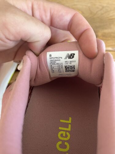 New Balance FuelCell Propel V4 Correr Mujer Talla 8B Rosa Luna WFCPRCP4 - Imagen 6 de 7