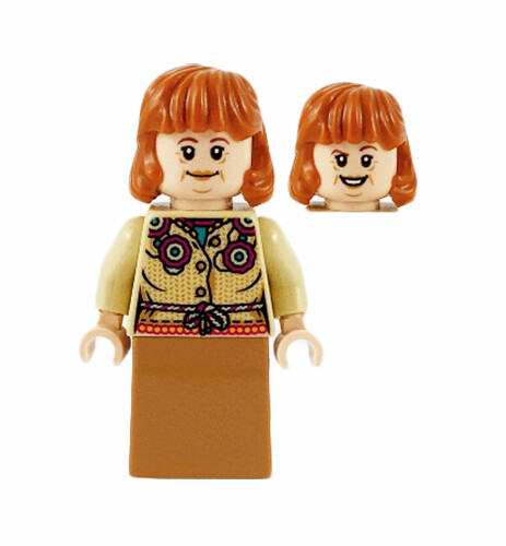 Lego Molly Weasley 75980 Medium Nougat Skirt Harry Potter Minifigure - Picture 2 of 2