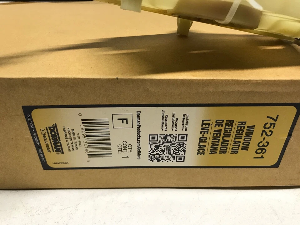 Window Regulator Front Right OE Dorman 752-361 fits Audi Q7 2007-20011 FAST SHIP - Image 3 of 3