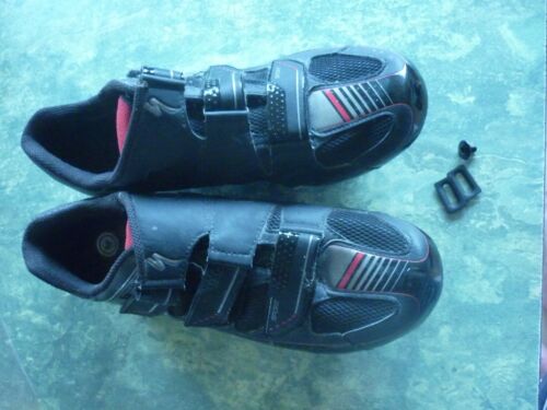 Specialized Body Geometry Sport Cycling Shoes Mens EU 44 UK 9.5 with clips - Picture 1 of 5