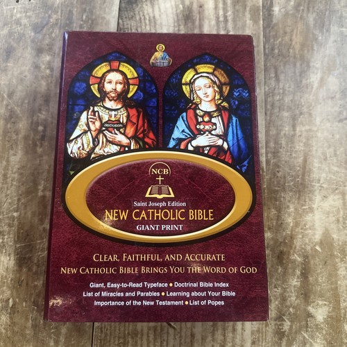 St. Joseph Neu Katholische Riesendruck Bibel (NZB) braun, Softcover NEU