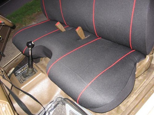 GREY FUR BENCH SEAT COVER (SHEEPSKIN LOOK)FIT HOLDEN RODEO 1989 - 2002, - Picture 4 of 7
