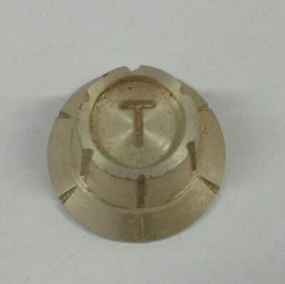 Vintage Aria Diamond Teisco Guitar Tone Knob Metal Gold Rare Univox Japan MIJ