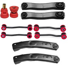 10pc New Front Upper Lower Control Arms 1999-2004 Jeep Grand Cherokee