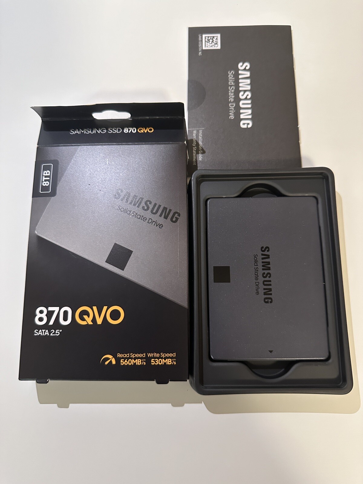 Samsung 870 QVO 8TB 2.5" SATA III Internal SSD (MZ77Q8T0B) OpenBox