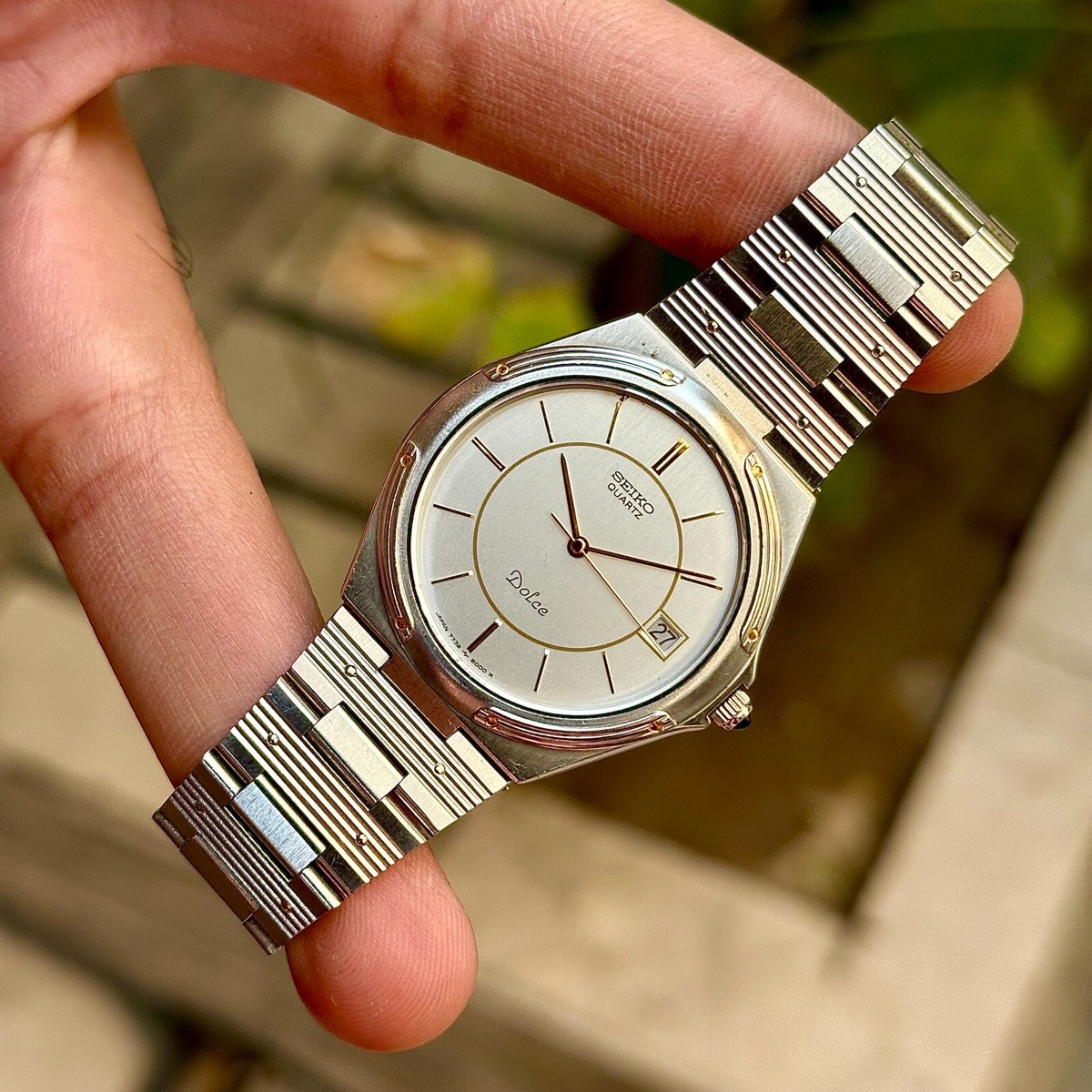 Vintage Seiko Dolce Quartz Men's Watch 7732-6000 | eBay