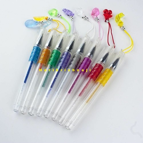 Gel Pens Glitter Scented Sparkled Shine neon Metallic & Pearlised Rubber Grip - Picture 33 of 38