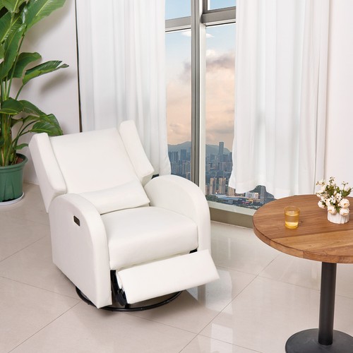 VEVOR Fauteuil Inclinable Électronique Chaise Relax Pivotante à Angle Réglable - Imagen 8 de 12