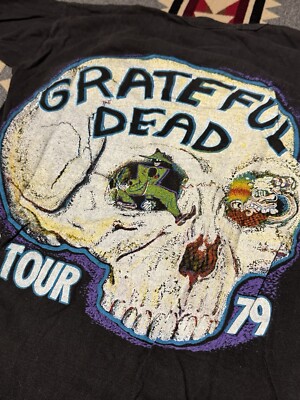 Grateful Dead Shakedown Street 1979 Tour Shirt Sz S Shelton Vtg M9