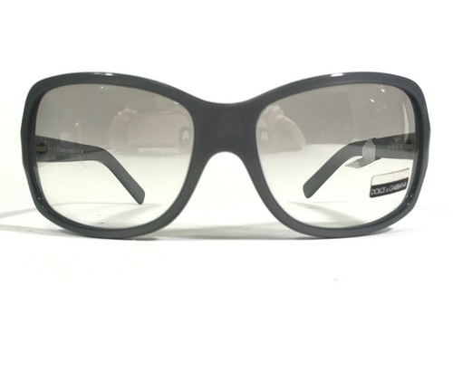 Dolce & Gabbana Sunglasses DG 418S 851 Gray Square Frames w/ Gray Lenses - Picture 2 of 11