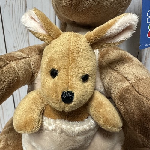 Toys R Us Känguru mit Baby Joey Plüsch groß 20 Zoll 2010 - Bild 7 von 12