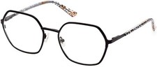 GUESS GU2912 Matte Black 002 Round Metal Optical Eyeglasses Frame 53-19-140 2912