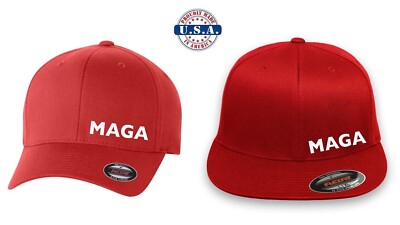 MAGA Donald Trump Republican President 2024  FLEXFIT HAT *FREE SHIPPING in BOX*