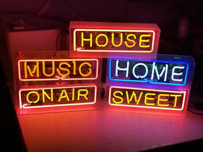 Leuchtreklame Acryl Box Neon Schriftzug Schild Spielzimmer Wand Dekor Nachtlicht
