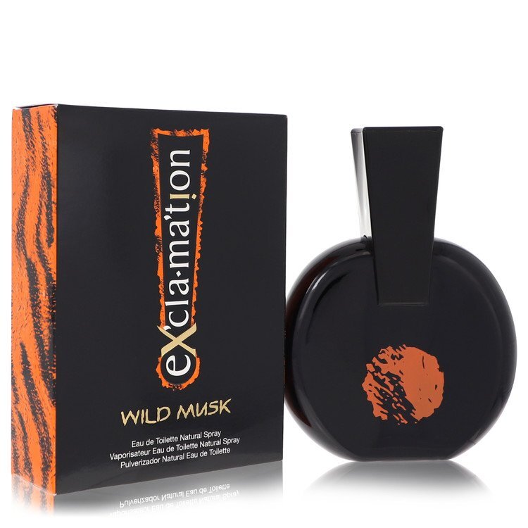 Exclamation Wild Musk Eau De Toilette Spray By Coty - 3.4 oz Exclamation Wild Musk Eau De Toilette Spray By Coty - 3.4 oz
