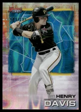2021 Bowman's Best Henry Davis Aqua Lava Refractor 103/199 #92
