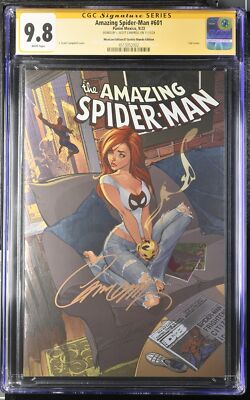 Amazing Spider-Man #601 J. Scott Campbell Foil Variant Signed CGC 9.8 Mexican